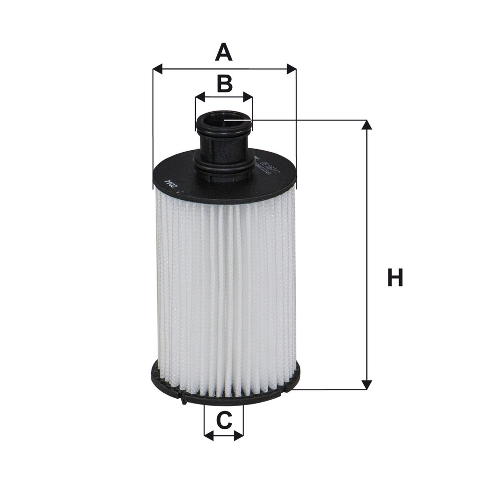 FILTRON Oliefilter oe6677 Filterindsats height_mm_209|Højde [mm]|136 outer_diameter_mm_497|Yderdiameter [mm]|71 inner_diameter_1_mm_995|Inder diameter