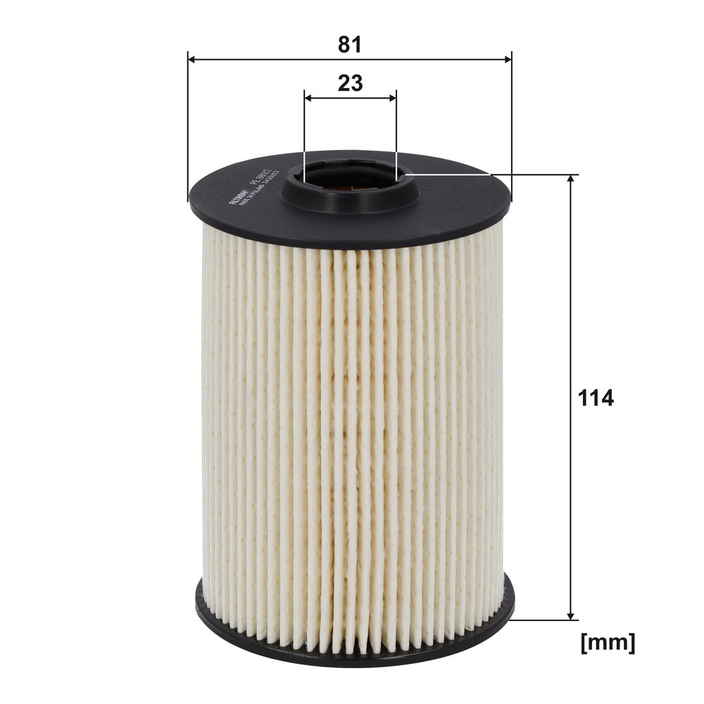 FILTRON Brændstof-filter PE 981/2 Filterindsats height_mm_209|Højde [mm]|114 inner_diameter_mm_496|Indvendig diameter [mm]|23 outer_diameter_mm_497|Yd