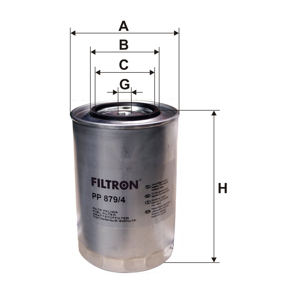 FILTRON PP 879/4 for IVECO STEYR FORD IRISBUS