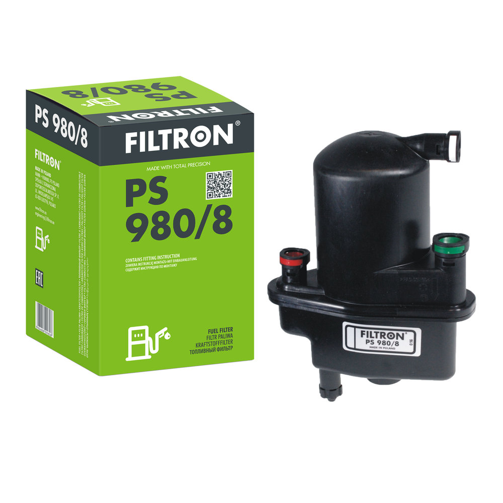 FILTRON Brændstof-filter PS 980/8 Lednings 182mm for RENAULT