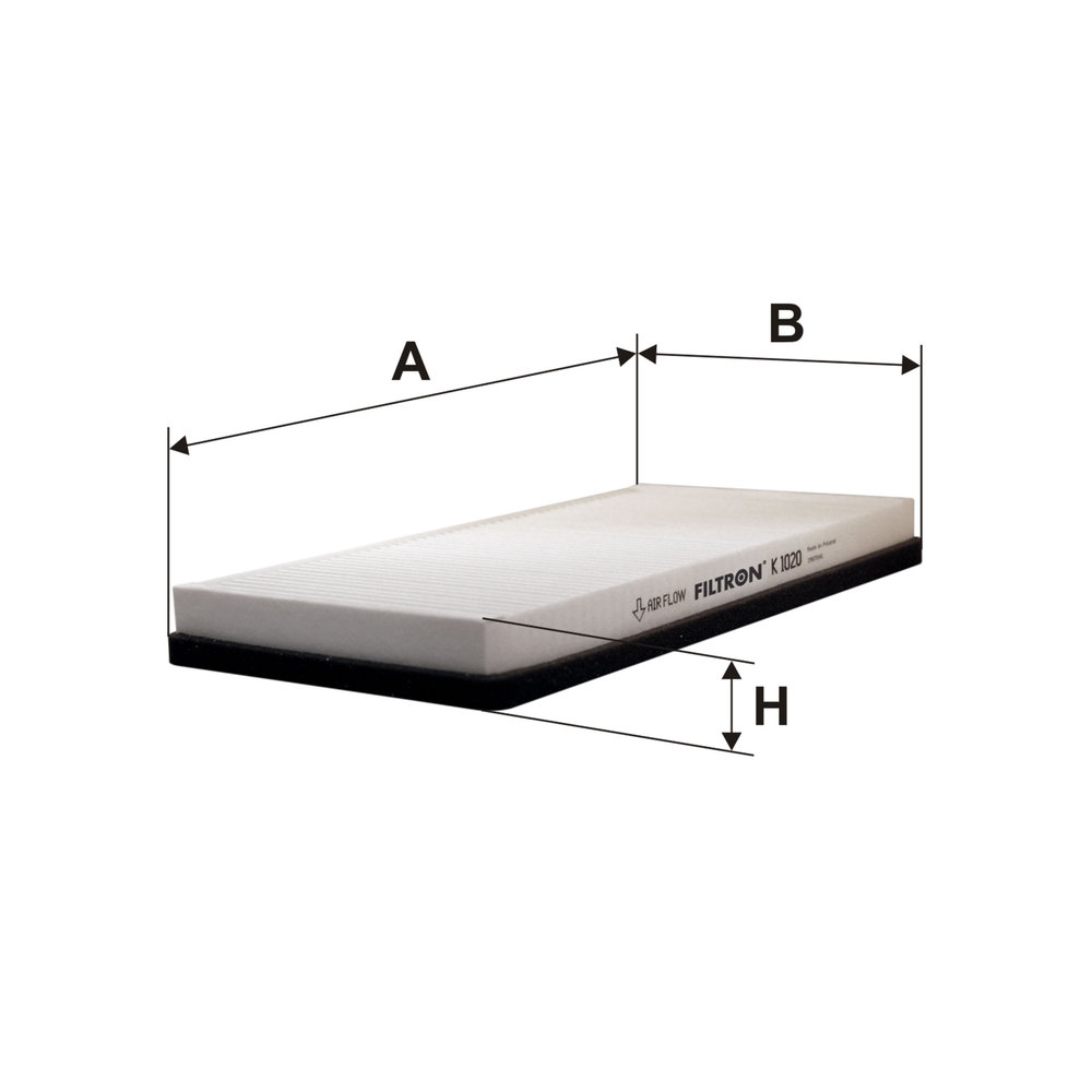 FILTRON Kabineluftfilter k1020 for PEUGEOT PORSCHE