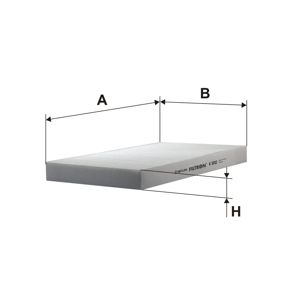 FILTRON Kabineluftfilter k1032 for VAG