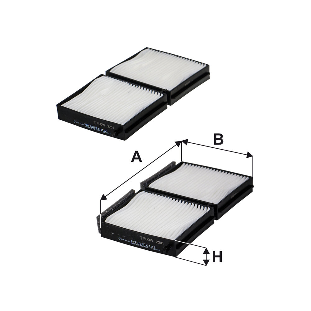 FILTRON Kabineluftfilter k11122x for MAZDA