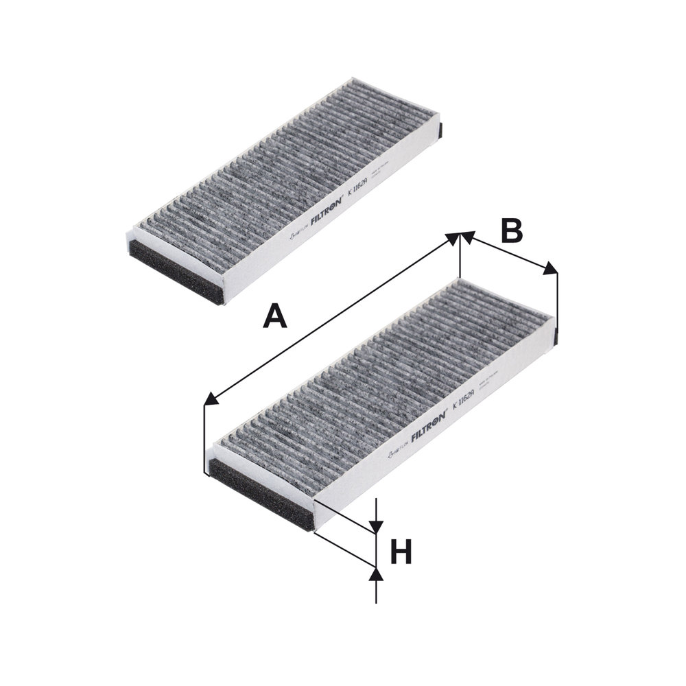 FILTRON Kabineluftfilter k1162a2x for VAG