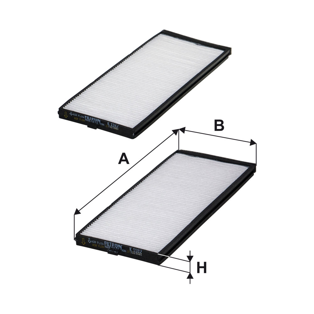 FILTRON Kabineluftfilter k11822x for HYUNDAI