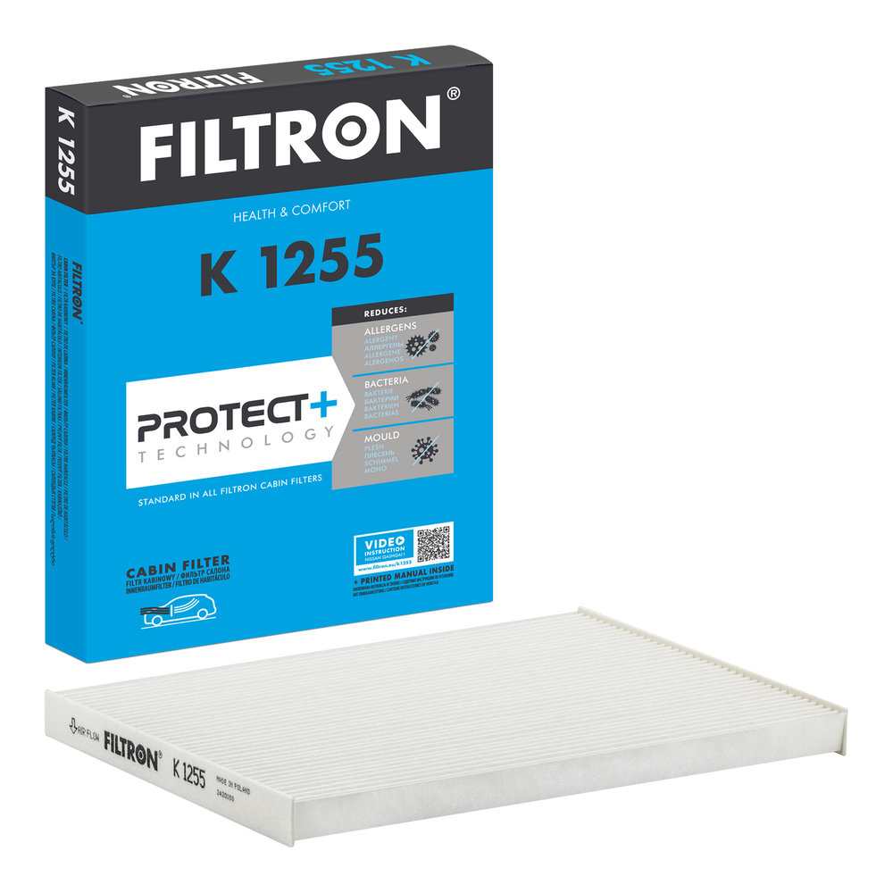 FILTRON Kabineluftfilter k1255 for NISSAN