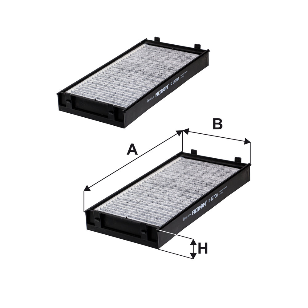 FILTRON Kabineluftfilter k1270a2x for BMW