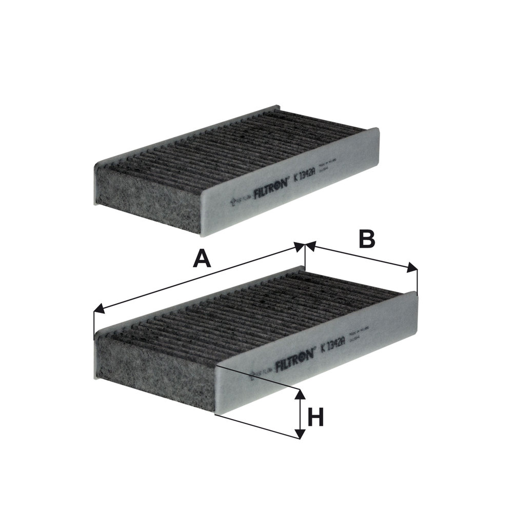 FILTRON Kabineluftfilter k1342a2x for BMW