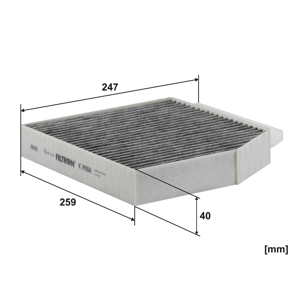 FILTRON Kabineluftfilter k1416a for MERCEDES-BENZ