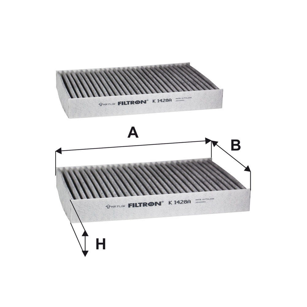 FILTRON Kabineluftfilter k1428a2x for BMW