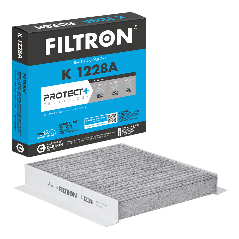 FILTRON Kabineluftfilter k1228a for FIAT OPEL