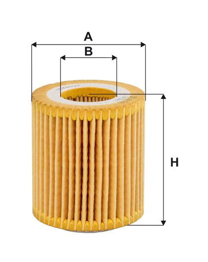 FILTRON Oliefilter oe6676 Filterindsats height_mm_209|Højde [mm]|75 outer_diameter_mm_497|Yderdiameter [mm]|64 inner_diameter_1_mm_995|Inder diameter