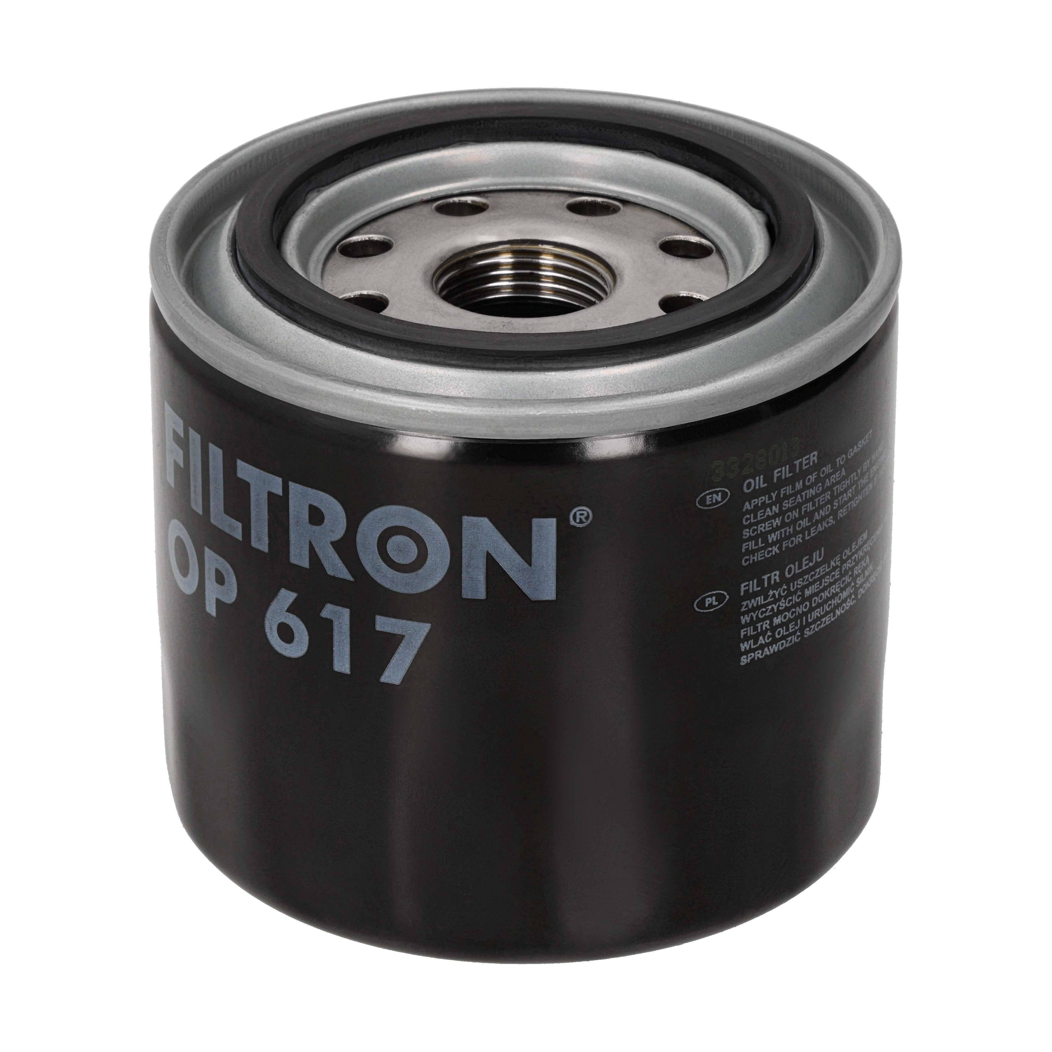 FILTRON Oliefilter op617 Påskruet 75mm M20x1.5 for OPEL ONAN FORD MITSUBISHI GENERAL MOTORS VOLVO MAZDA SUBARU ISUZU GEELY SMART DAIHATSU HYUNDAI KIA