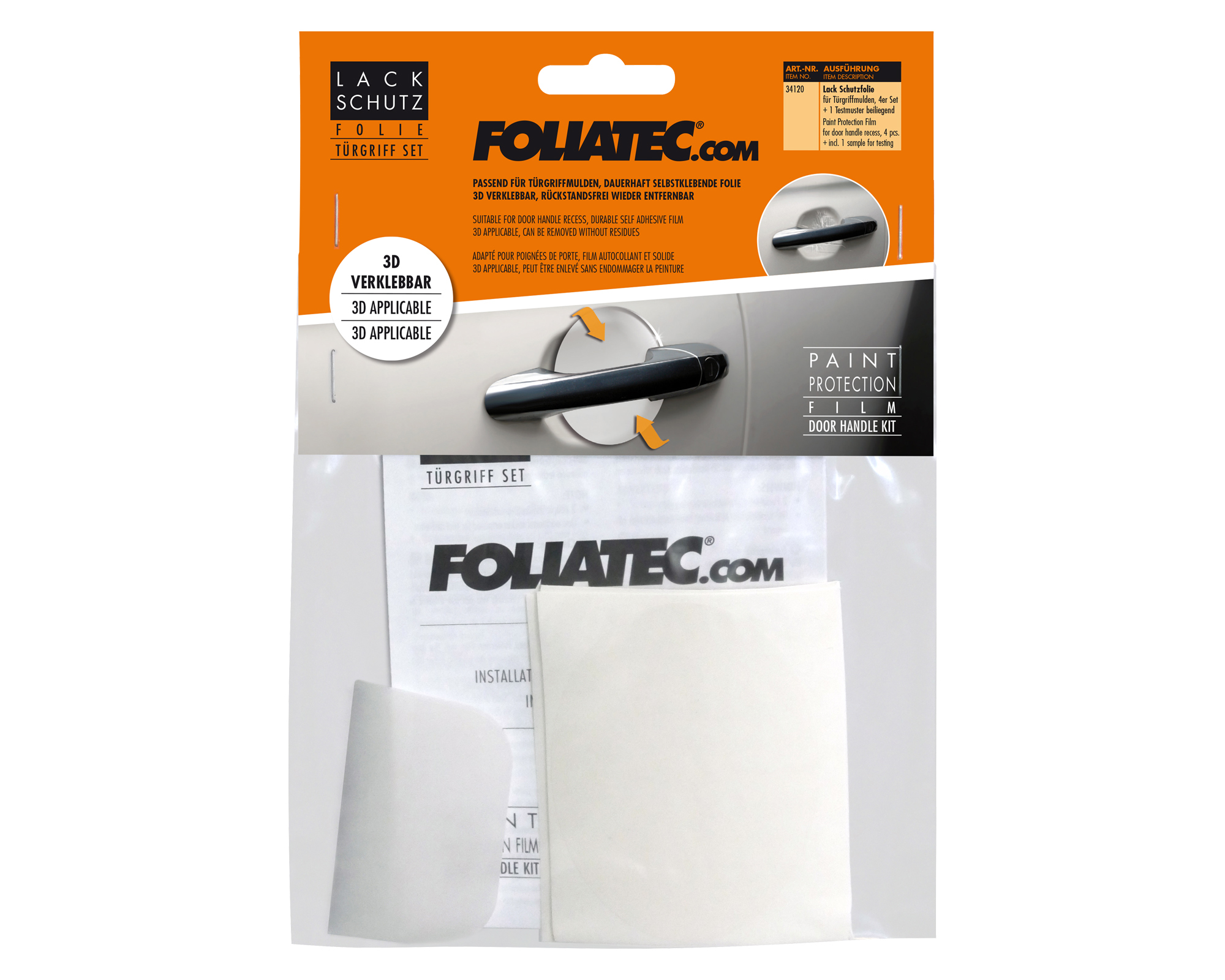 FOLIATEC Beskyttelsesfolie 34120