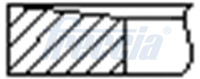 FRECCIA Stempelringsæt FR10-216100 for FORD
