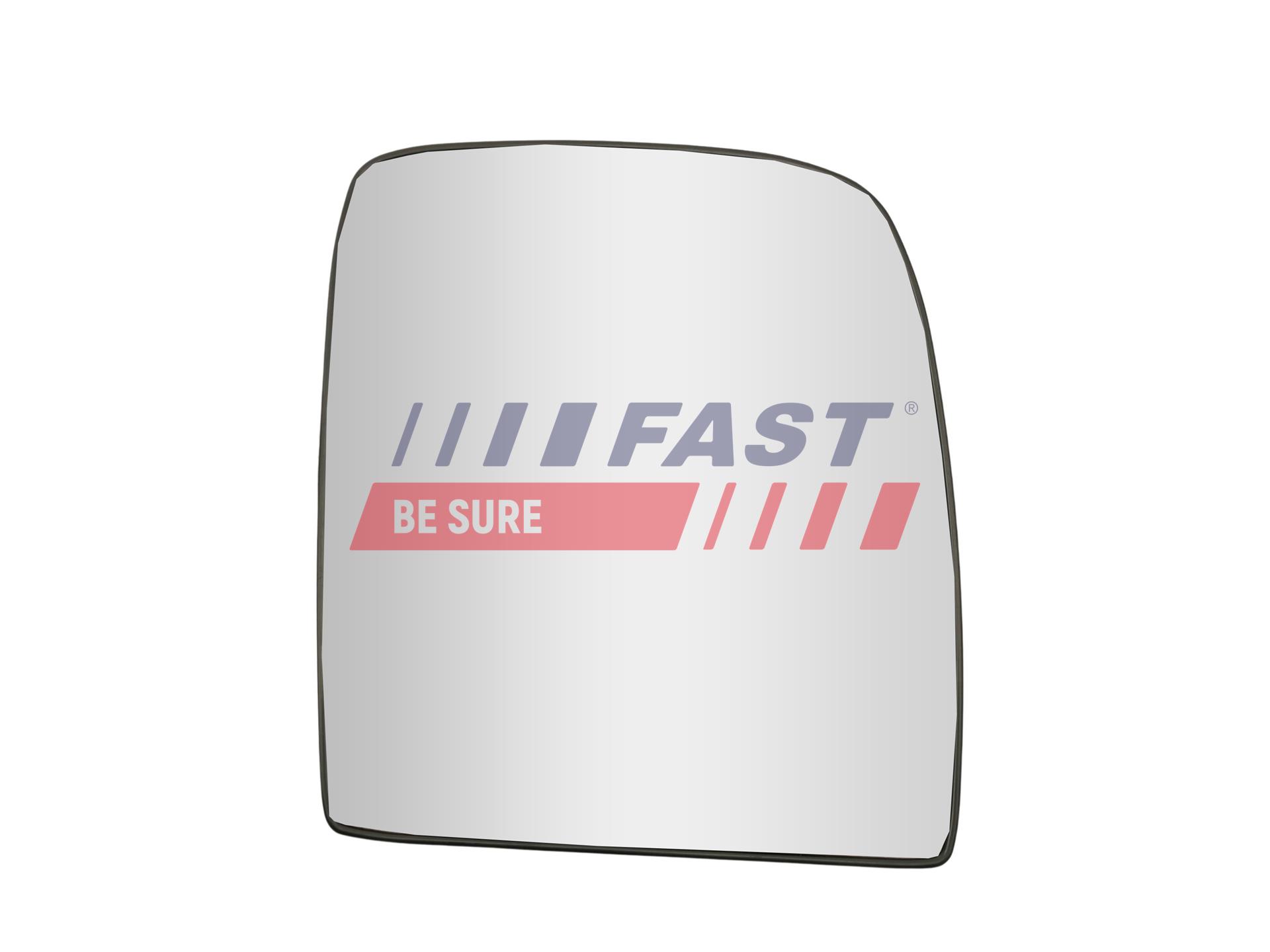 FAST Spejlglas, udvendig spejl ft88568 højre for FIAT CITROËN TOYOTA