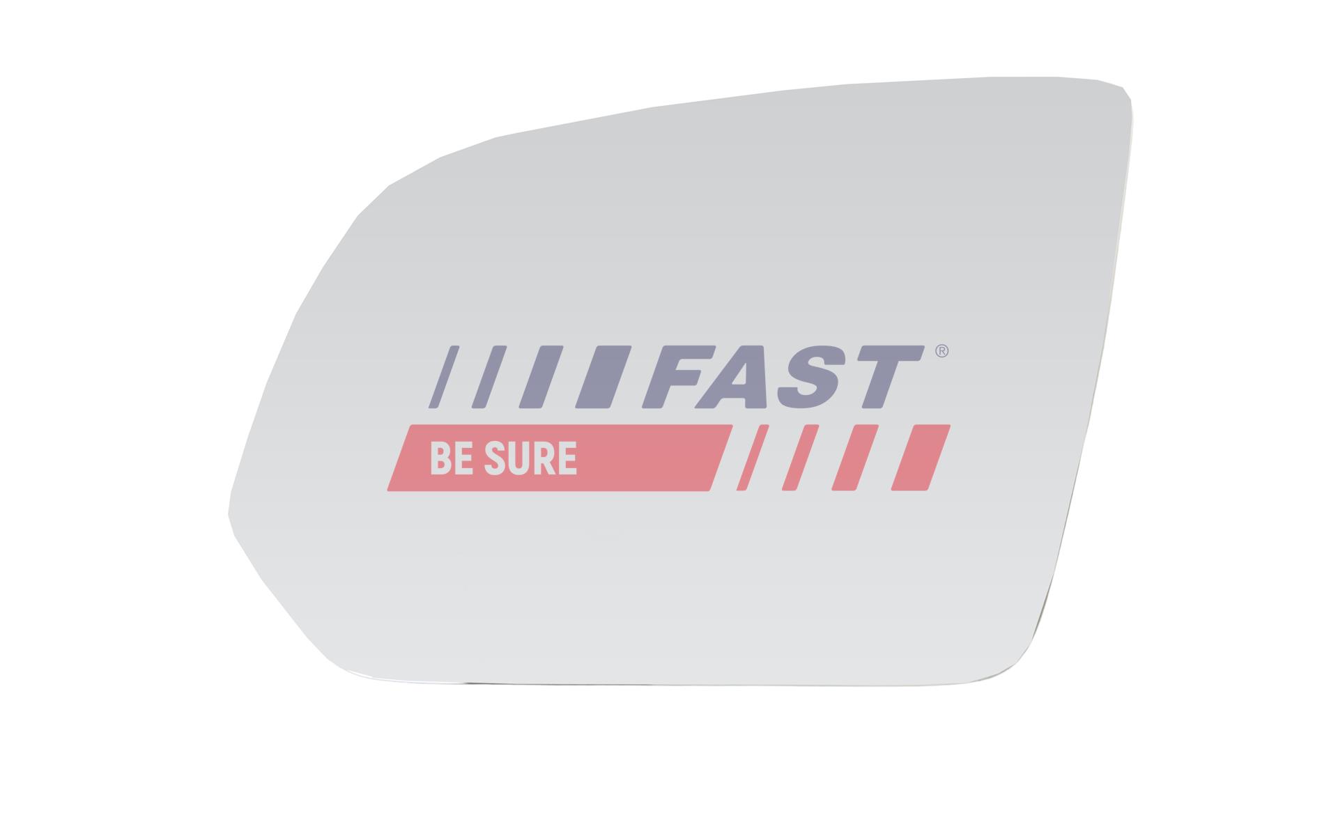 FAST Spejlglas, vidvinkelspejl ft10300 venstre for MERCEDES-BENZ