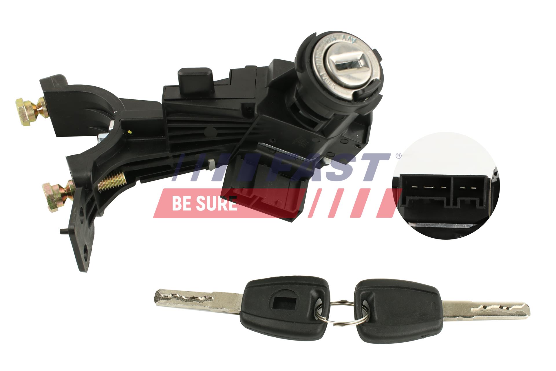FAST Låsecylinder, tændingslås ft82349 for FIAT CITROËN