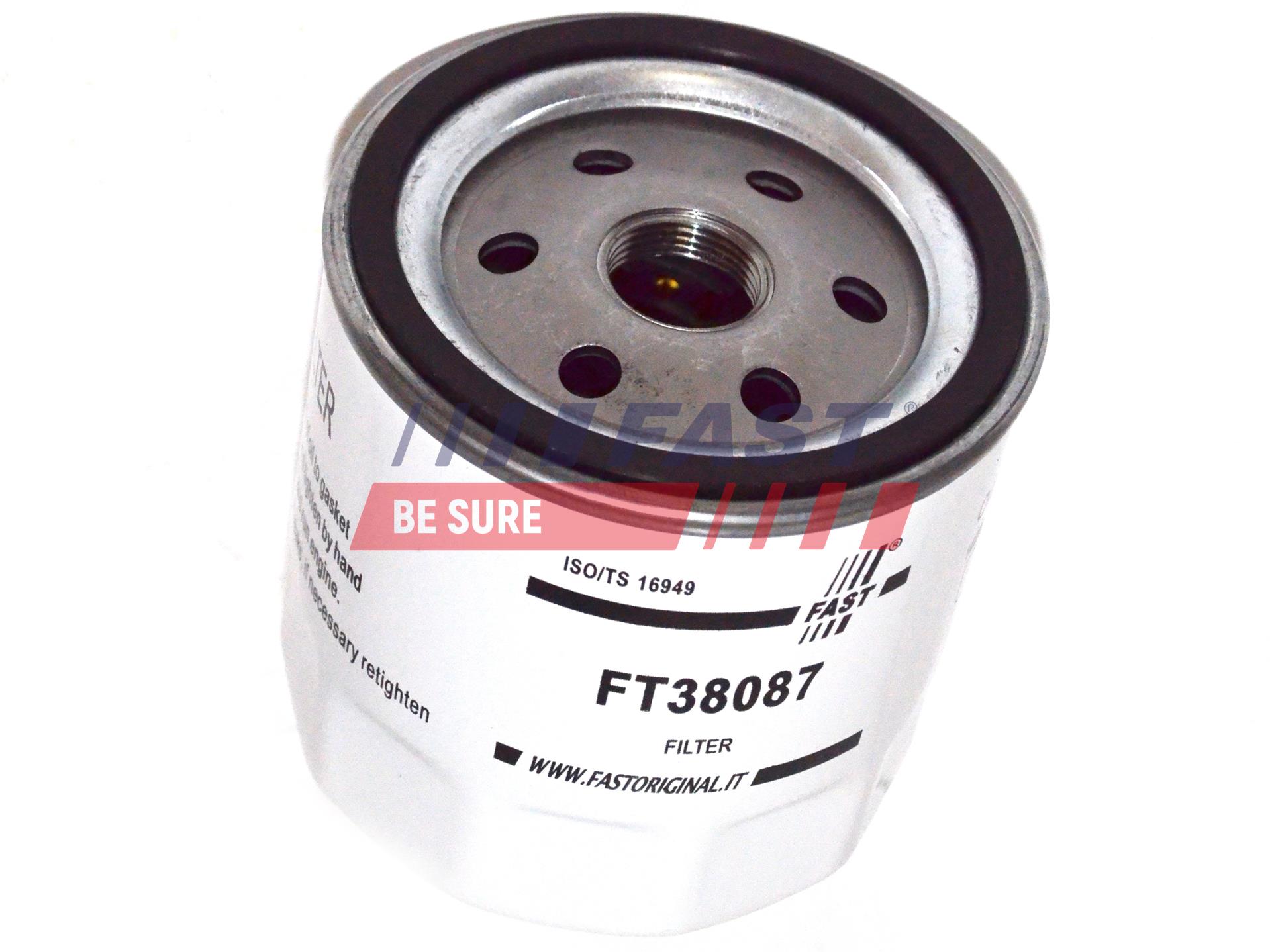 FAST Oliefilter ft38087 Påskruet 86mm M20 x 1,5 for FORD OPEL GENERAL MOTORS VW CITROËN