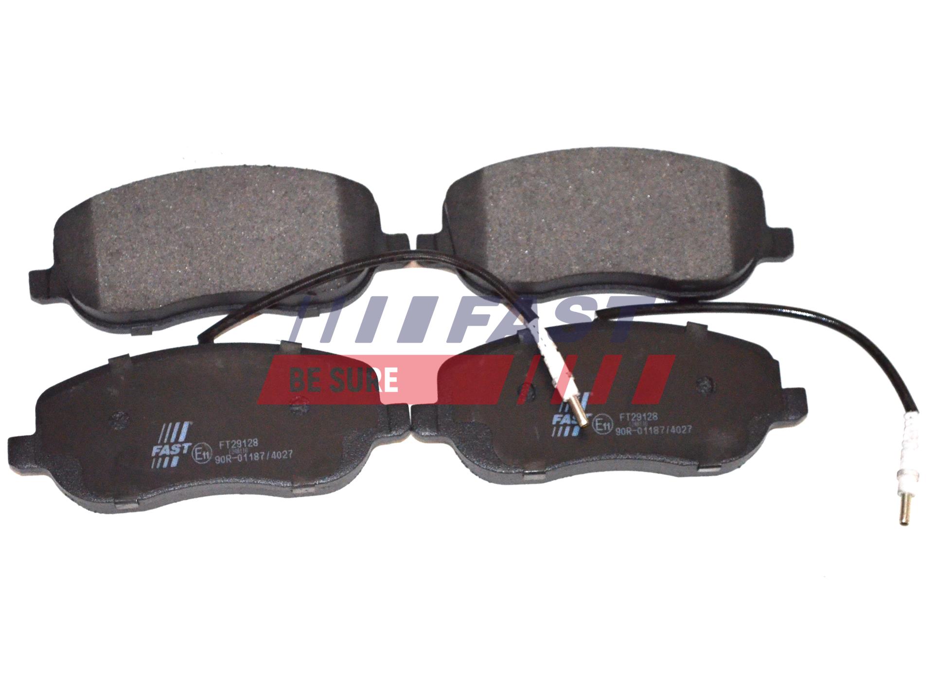 FAST Bremseklodser ft29128 foraksel for VW FIAT OPEL