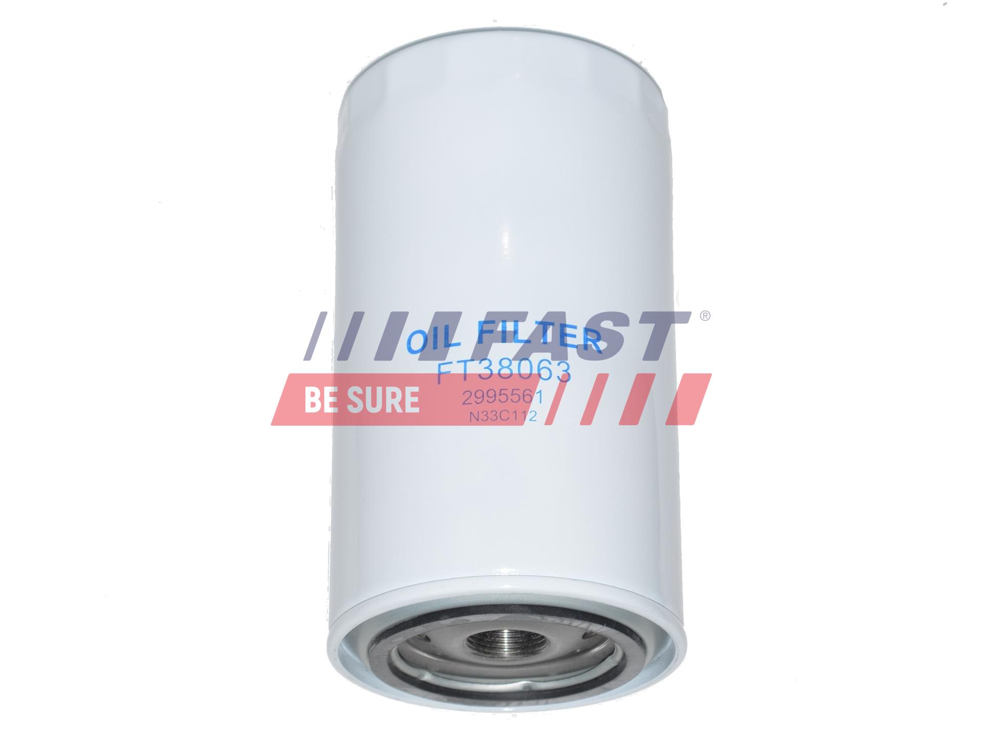 FAST Oliefilter ft38063 Påskruet 175mm M22x1,5 for FIAT IVECO