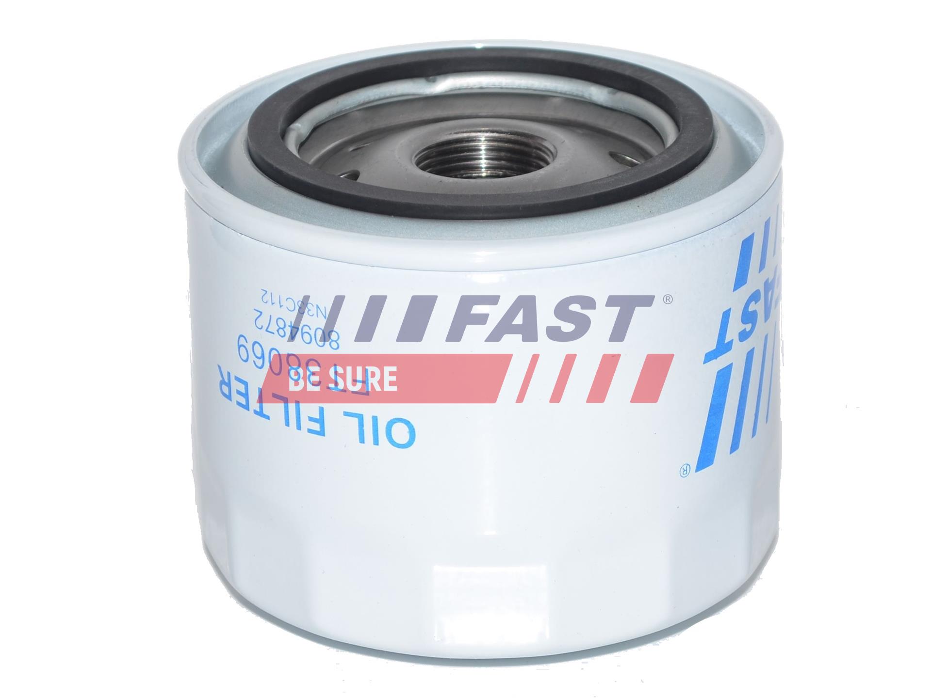 FAST Oliefilter ft38069 Påskruet 78mm M22x1,5 for IVECO FIAT FORD MERCEDES-BENZ