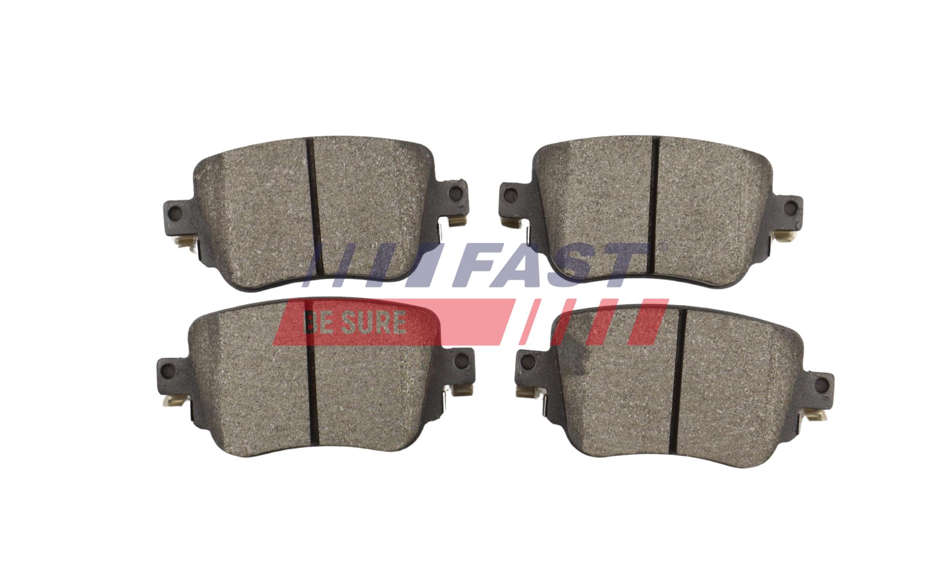 FAST Bremseklodser ft10327 bagaksel for VW