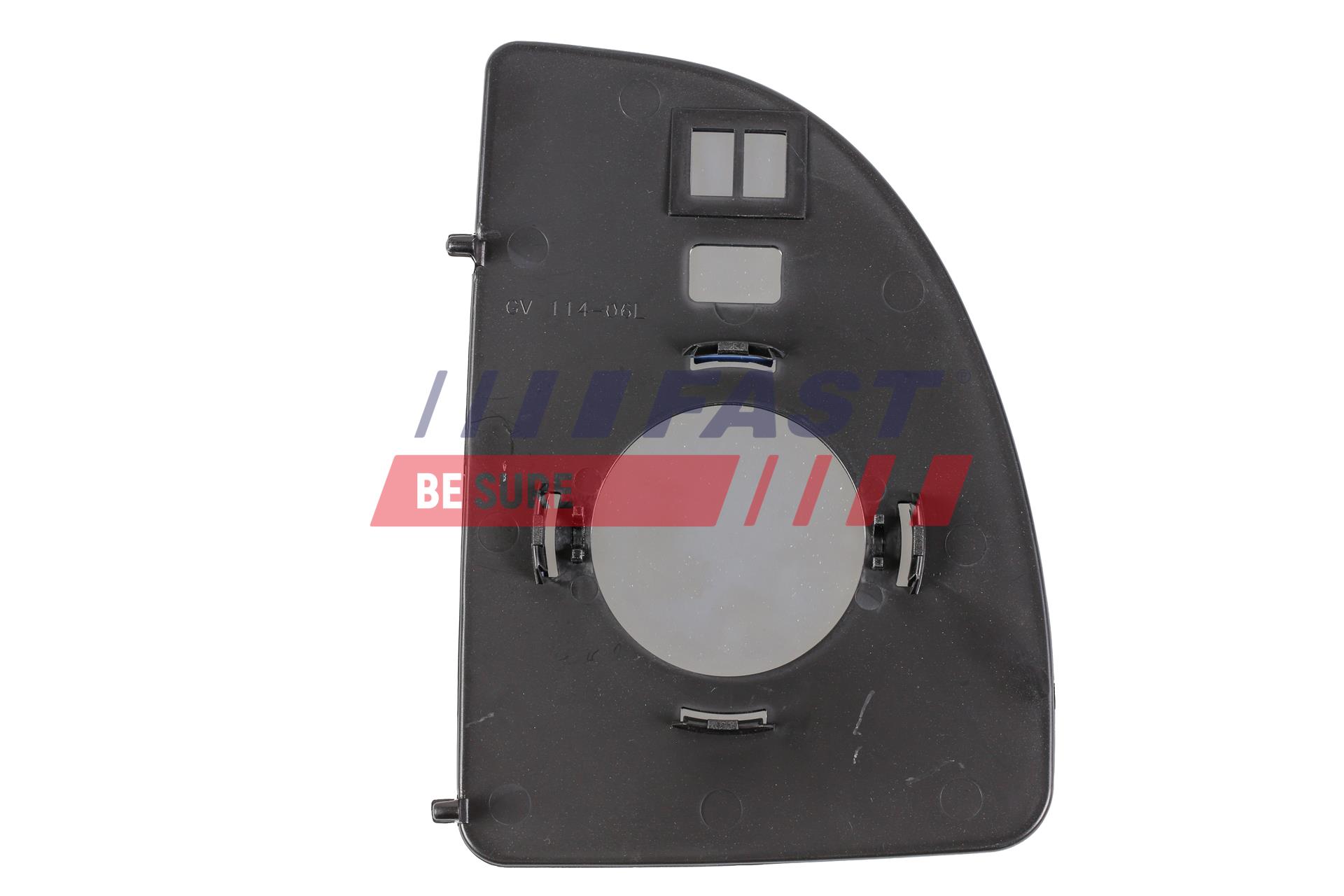 FAST Spejlglas, udvendig spejl ft88551 venstre for FIAT
