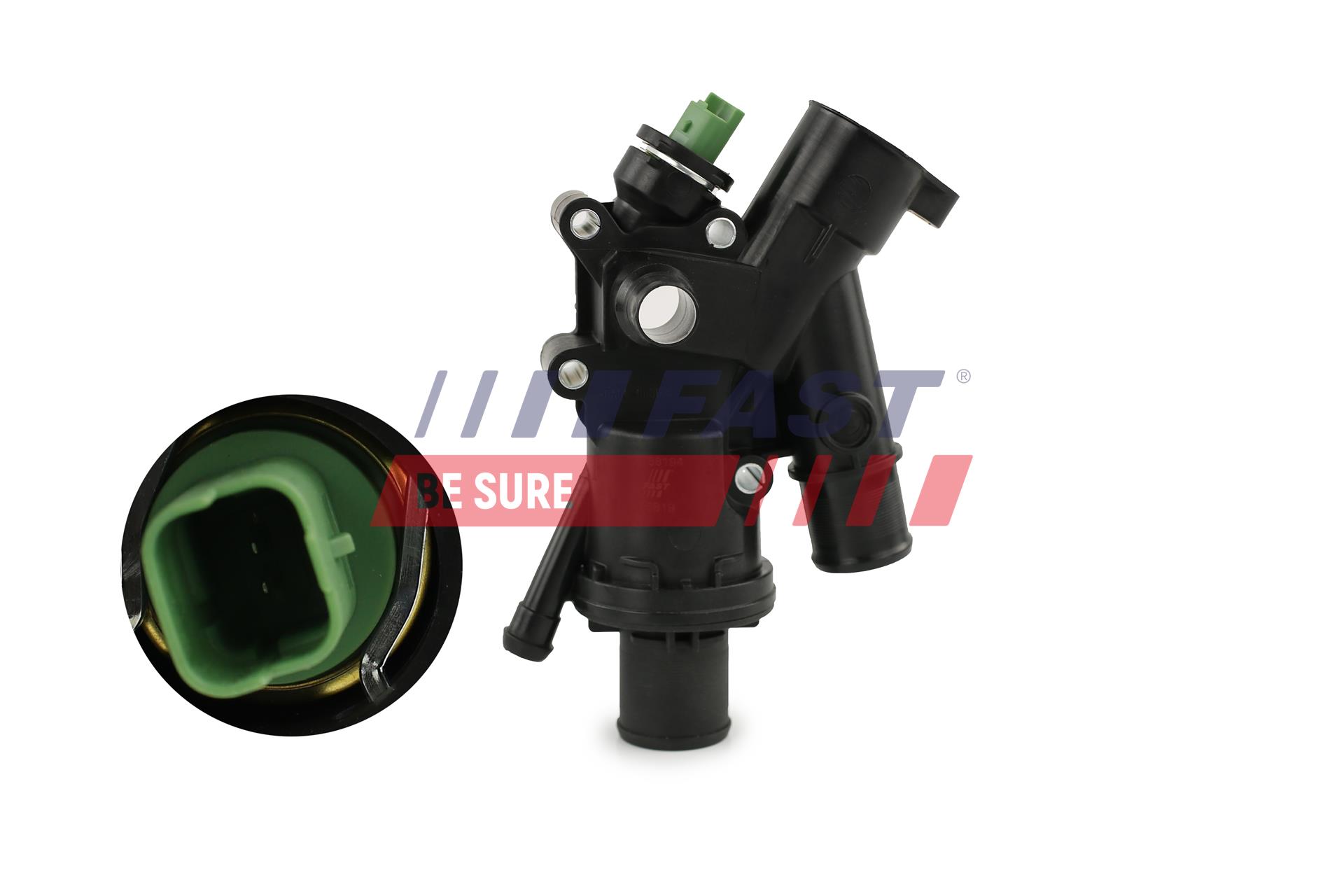 FAST Termostat, oliekøling ft58194 for FORD TOYOTA CITROËN