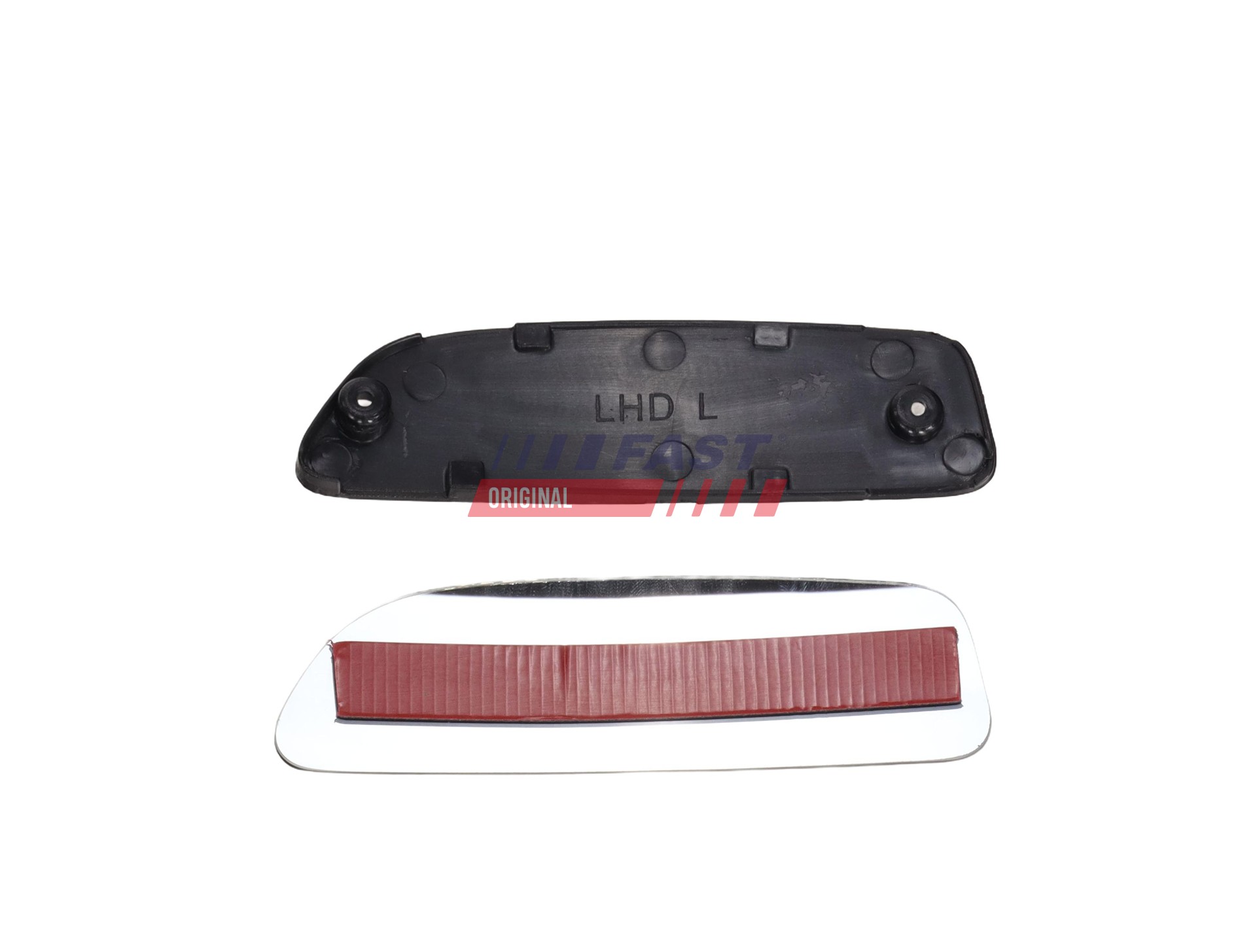 FAST Spejlglas, vidvinkelspejl ft10871 venstre for FIAT