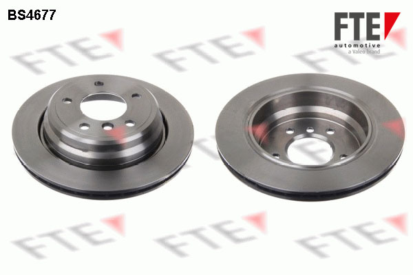 FTE Bremseskive 9072192 bagaksel ventileret 298mm 20mm for BMW ALPINA