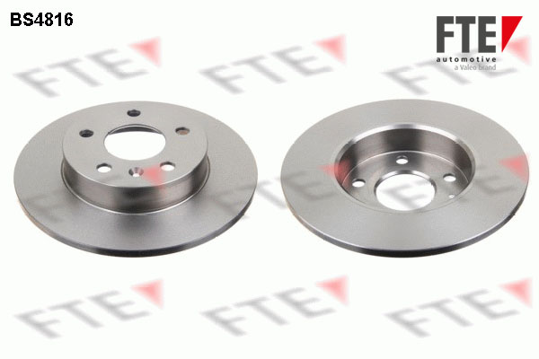FTE Bremseskive 9072017 bagaksel fuld 264mm 10mm for OPEL CHEVROLET VAUXHALL