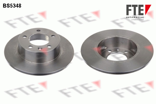 FTE Bremseskive 9072152 bagaksel fuld 305mm 12mm for OPEL RENAULT