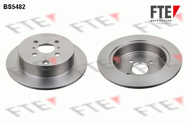 FTE Bremseskive 9072196 bagaksel fuld 269mm 9mm for BYD TOYOTA (FAW) TOYOTA DONGFENG LIFAN