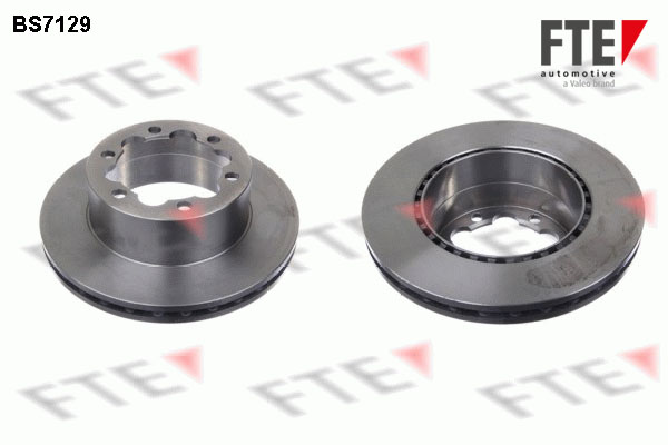 FTE Bremseskive 9071047 bagaksel ventileret 303mm 28mm for MERCEDES-BENZ MERCEDES-BENZ (FJDA) VW