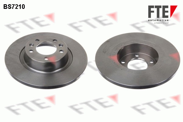 FTE Bremseskive 9072212 bagaksel fuld 290mm 14mm for PEUGEOT FIAT TOYOTA