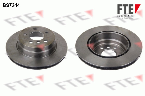 FTE Bremseskive 9071043 bagaksel ventileret 320mm 20mm for BMW