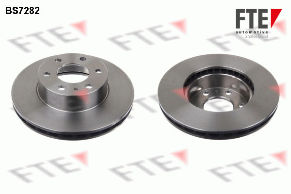 FTE Bremseskive 9071143 foraksel ventileret 300mm 28mm for IVECO