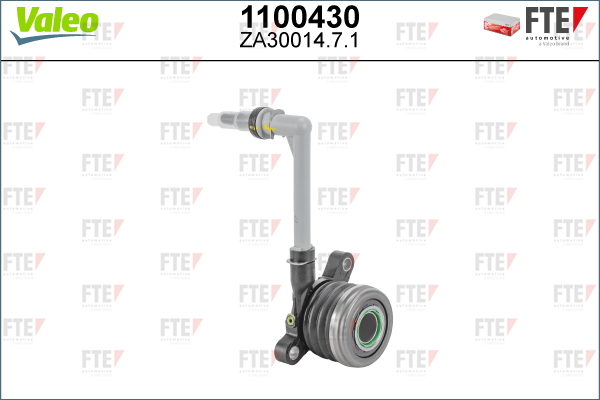 FTE Centraludrykker, kobling 1100430 for NISSAN DACIA