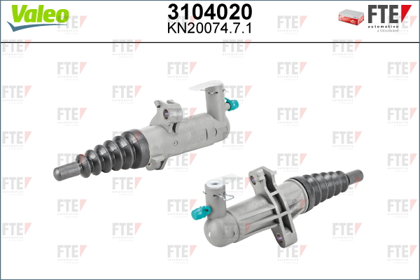 FTE Arbejdscylinder, kobling 3104020 for PEUGEOT FIAT