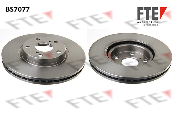 FTE Bremseskive 9071108 foraksel ventileret 295mm 26mm for TOYOTA