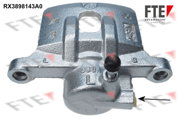 FTE Bremsekaliper 9290559 Bagaksel venstre for MITSUBISHI