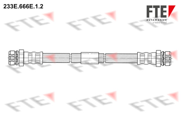 FTE Bremseslange 9240396 for VW VW (SVW)