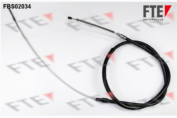FTE Håndbremsekabel 9250042 bag for VW