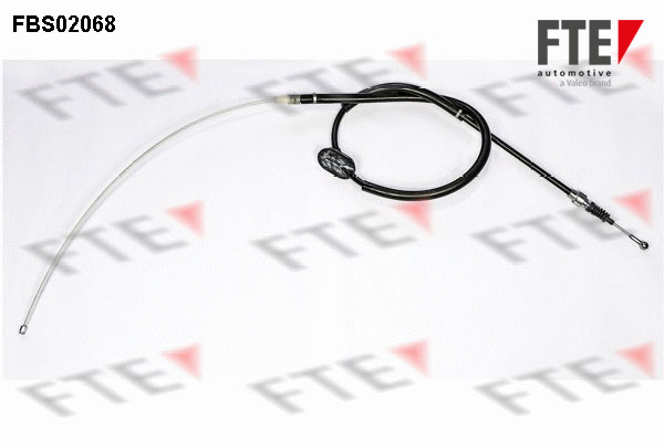 FTE Håndbremsekabel 9250069 bag for VW