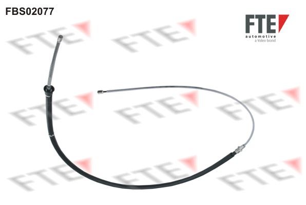 FTE Håndbremsekabel 9250078 bag for SKODA VW