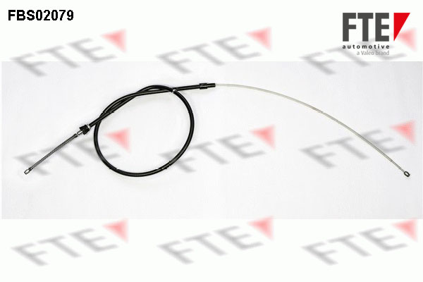 FTE Håndbremsekabel 9250079 bag for VW