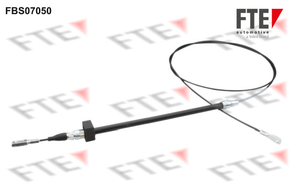 FTE Håndbremsekabel 9250207 foran for MERCEDES-BENZ VW