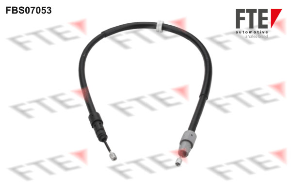 FTE Håndbremsekabel 9250208 bag for MERCEDES-BENZ
