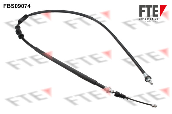FTE Håndbremsekabel 9250294 bag for FIAT